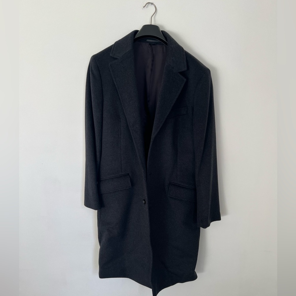 J Crew Ludlow topcoat in wool blend BS469 42/S in dark charcoal - Picture 5 of 10